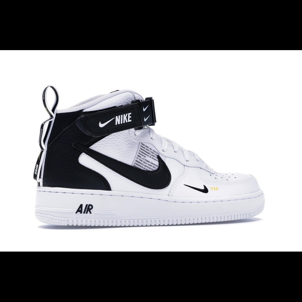 Nike Air Force 1 Mid Utility White Black